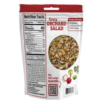 Fresh Gourmet Walnut Apple Salad Topping, 3 oz