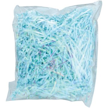 Destination Holiday Iridescent Easter Filler Grass - Blue, 1.75 oz