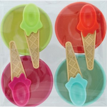 Destination Holiday Ice Cream Cup Set, 4 pk