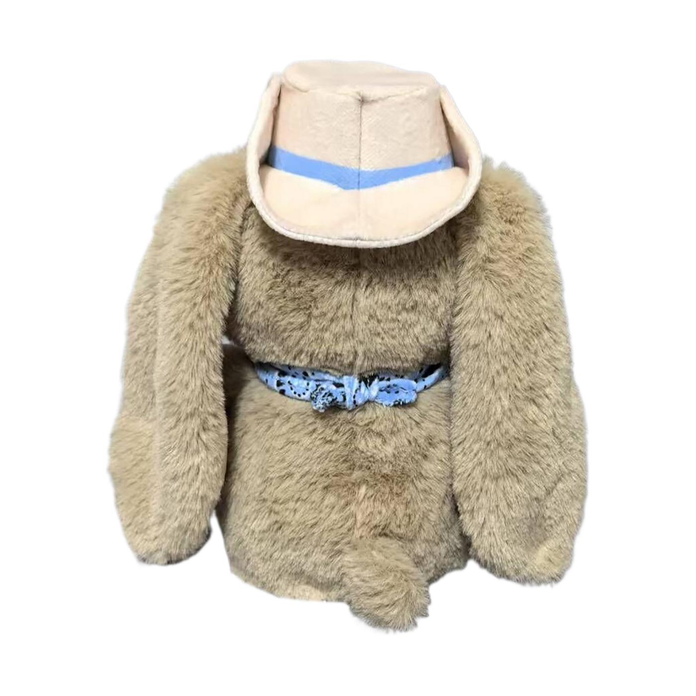 Destination Holiday Cowboy Bunny Easter Plush; image 4 of 4