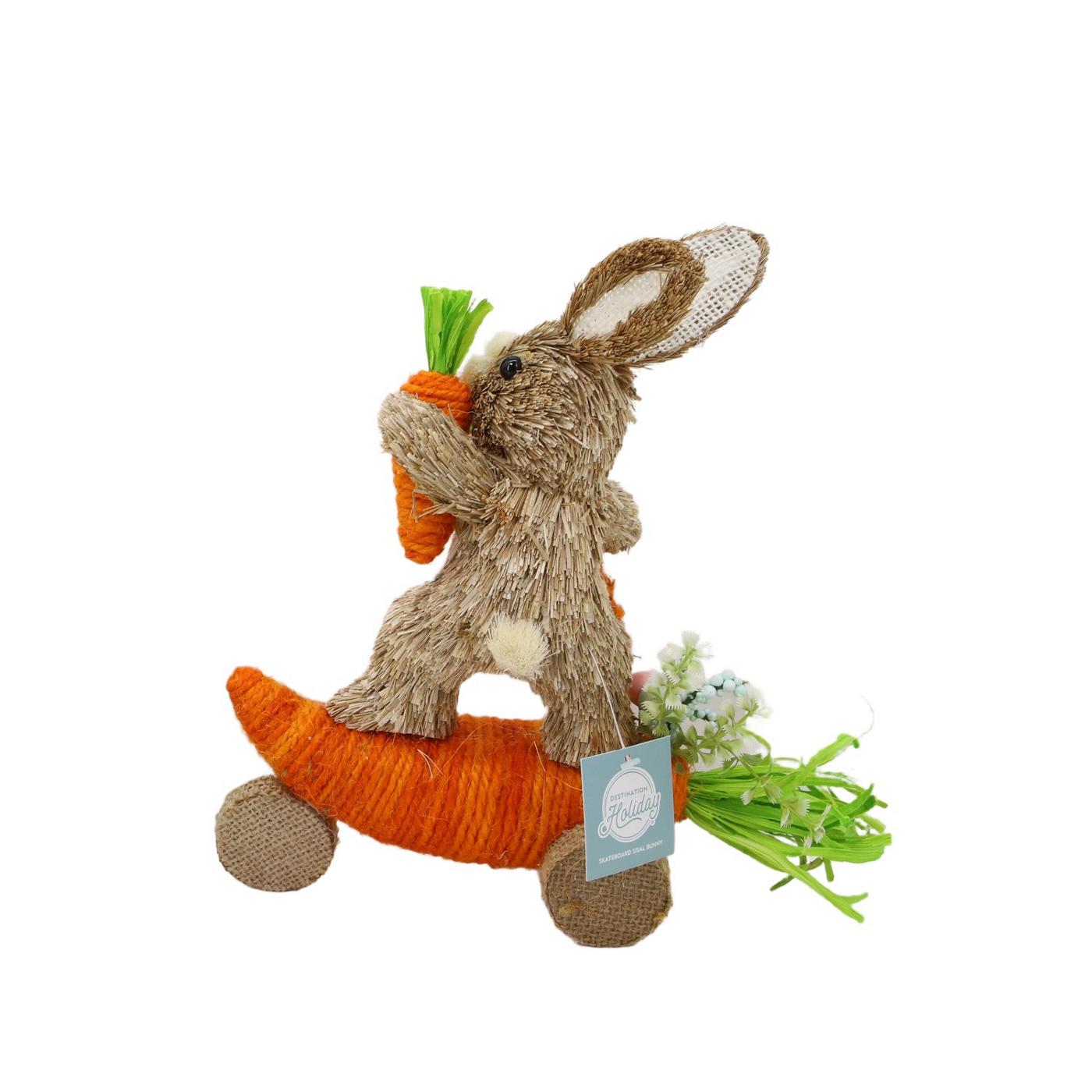 Destination Holiday Skateboard Sisal Bunny Easter Décor - Shop Seasonal ...