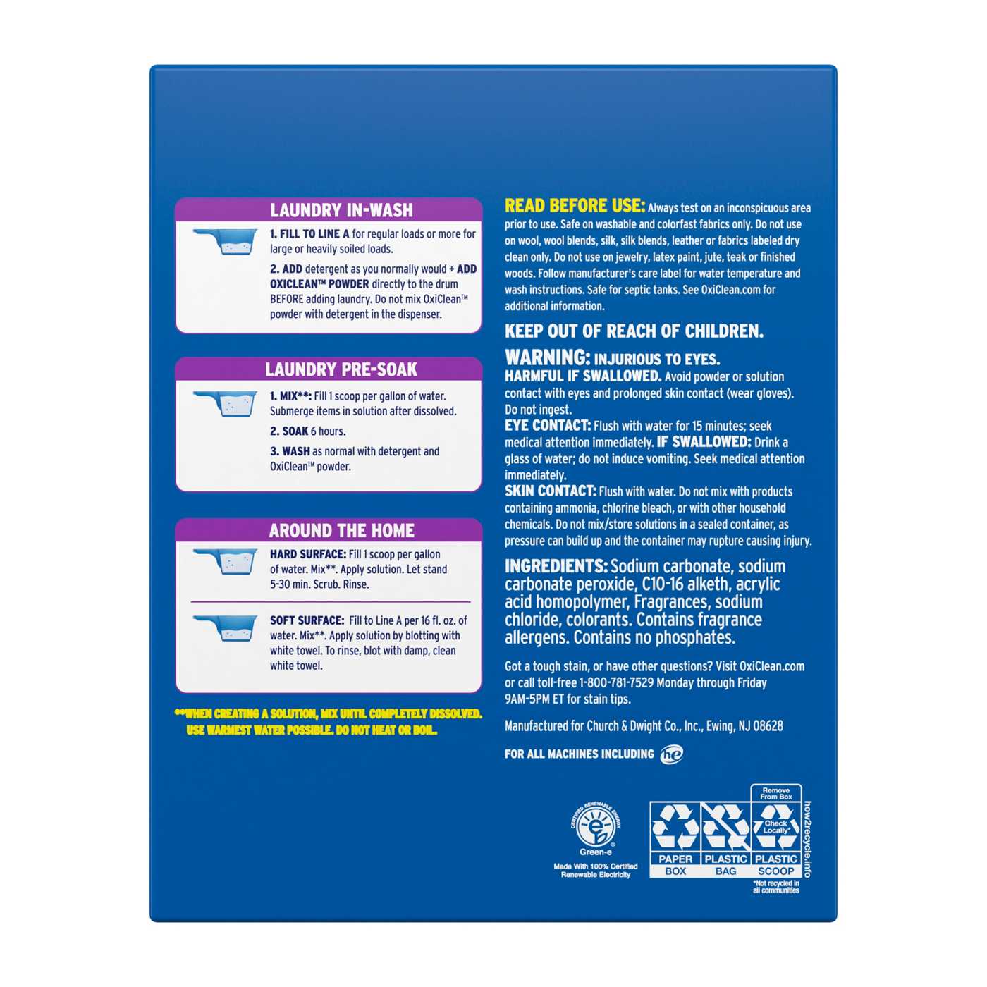 OxiClean Oxi Clean Odor Blasters Versatile Odor & Stain Remover; image 3 of 9