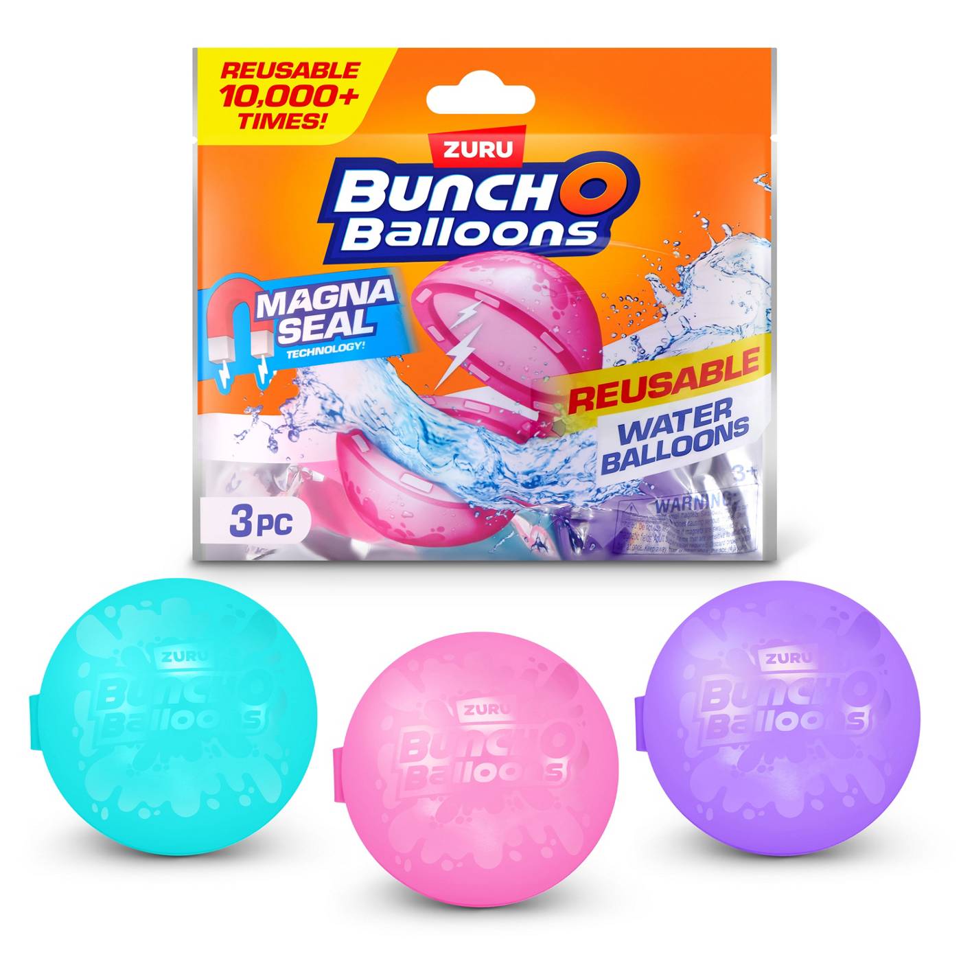 Zuru Bunch O Balloons Reusable Water Balloons - Assorted Colors; image 1 of 8