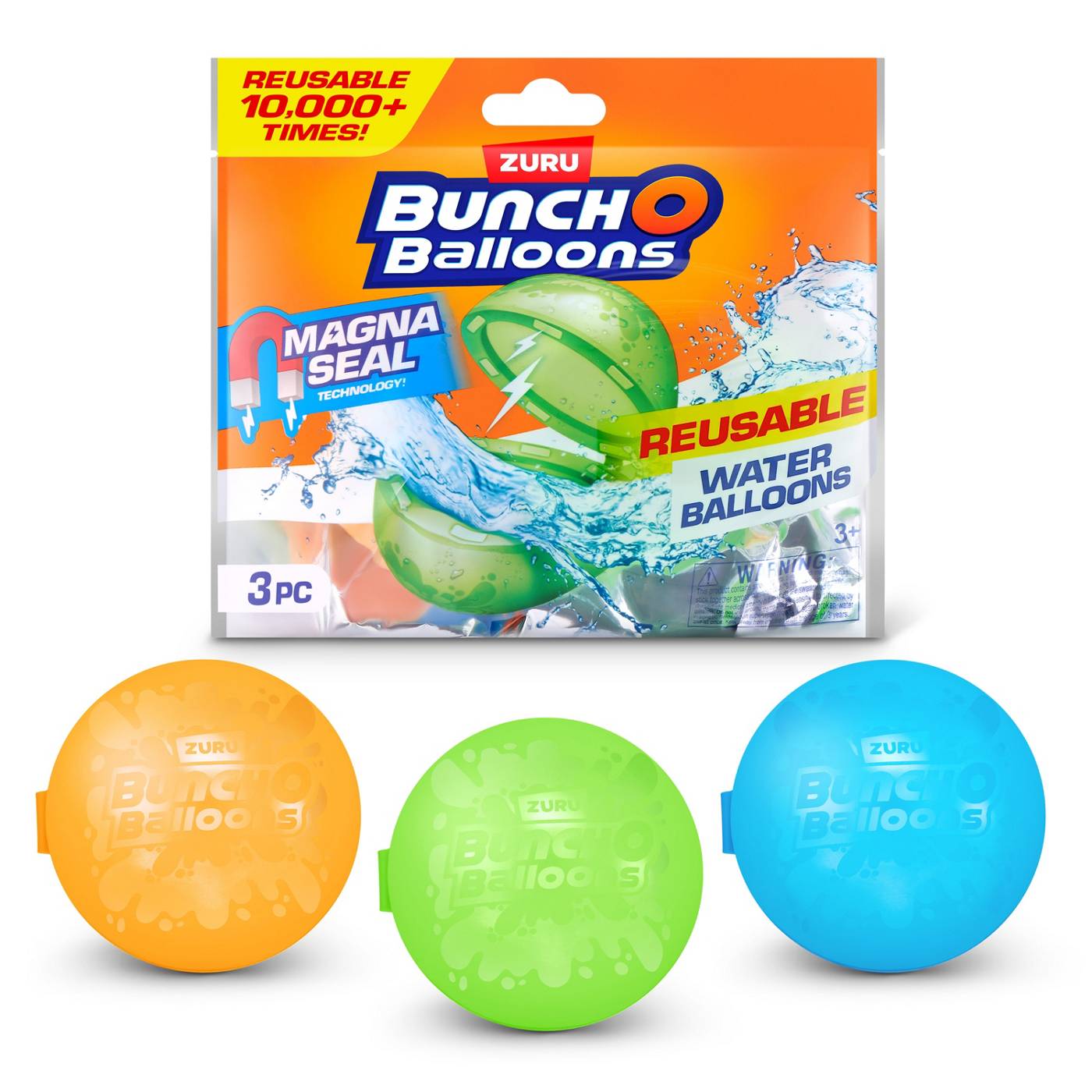 Zuru Bunch O Balloons Reusable Water Balloons - Assorted Colors; image 3 of 8