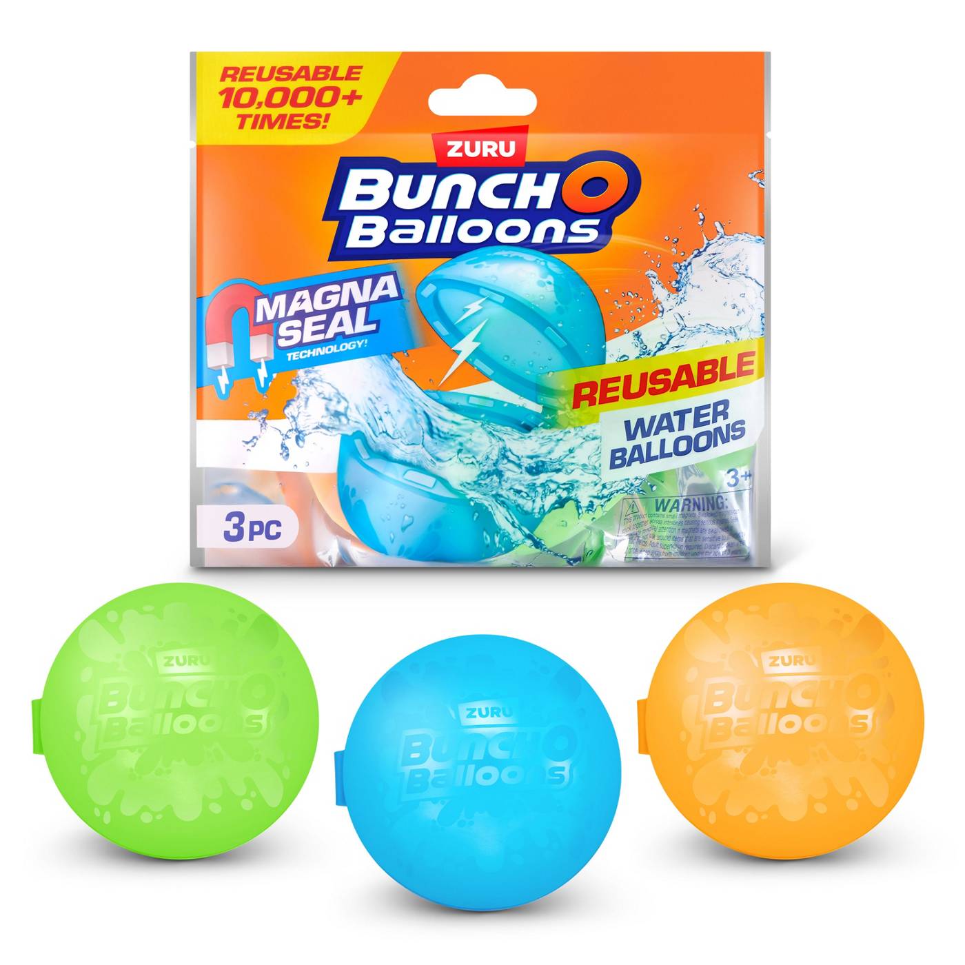 Zuru Bunch O Balloons Reusable Water Balloons - Assorted Colors; image 8 of 8