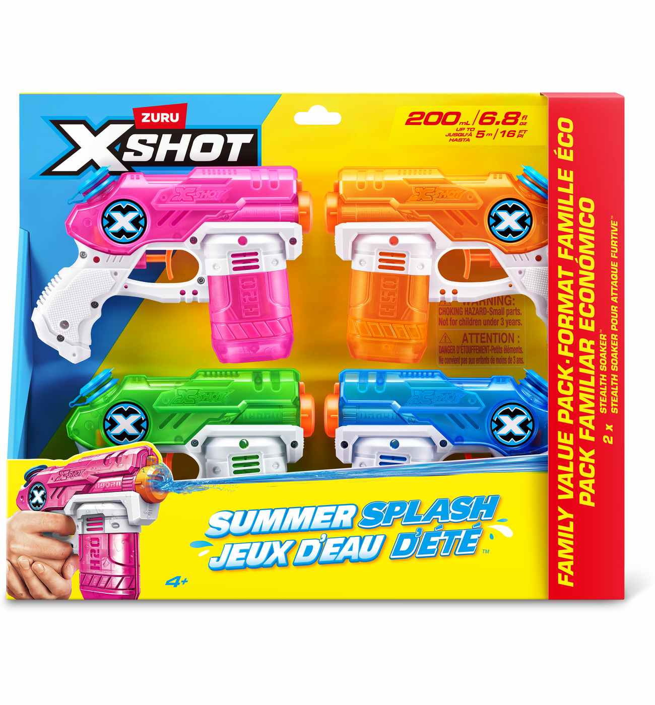 Zuru XSHOT Summer Splash Water Blasters; image 1 of 3