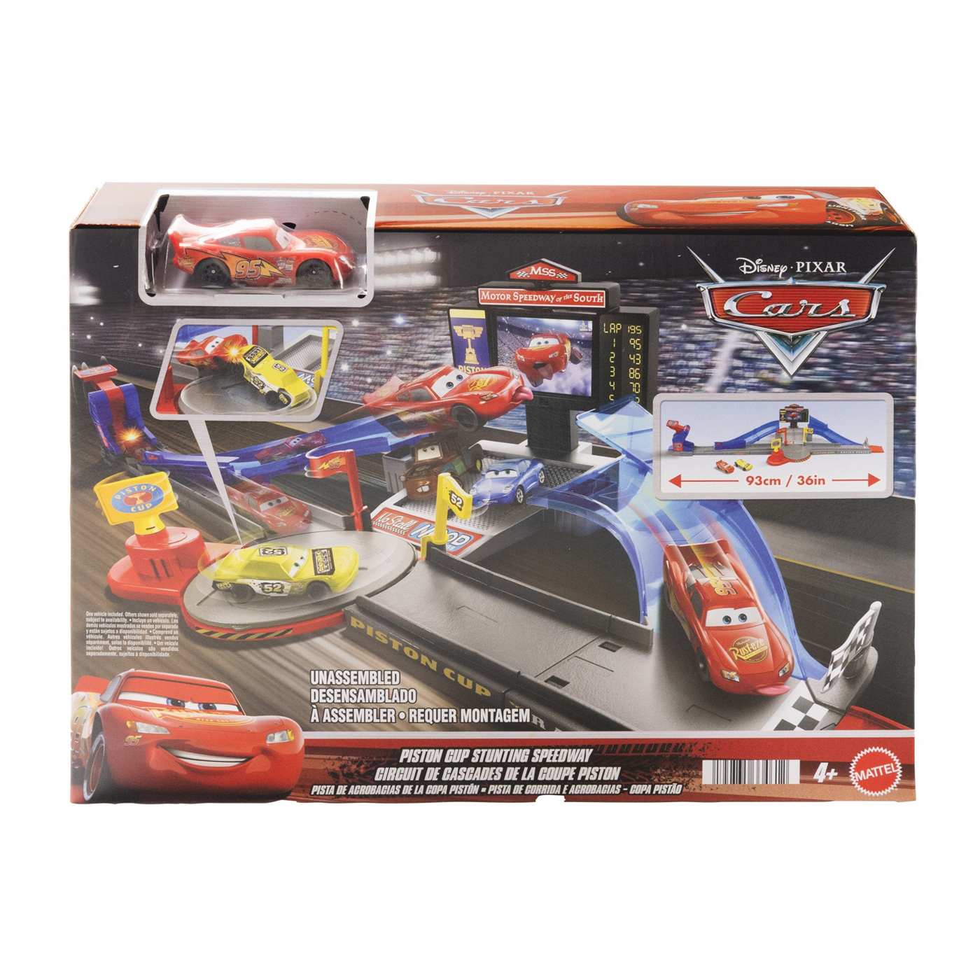 Disney Cars Pixar Cars Piston Cup Stunting Speedway Playset; image 2 of 2