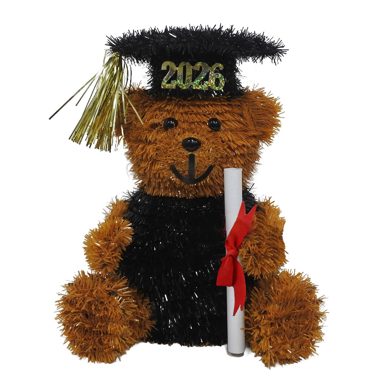 F C Young & Co Graduation 2026 Tinsel Bear - Shop Party decor at H-E-B