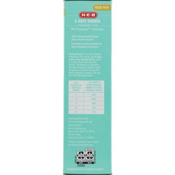 H-E-B 6 Days Sooner Pregnancy Test, 5 ct