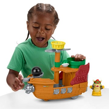 Fisher-Price Little People My Mario Bowser's Airship