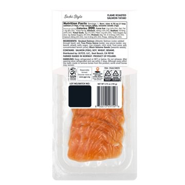 Arctic Fish Flame Roasted Salmon Tataki, 4.75 oz