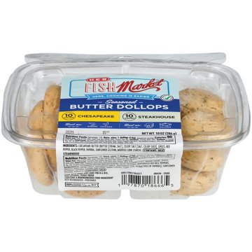 H-E-B Fish Market Duo Seasoned Butter Dollops - Chesapeake & Steakhouse