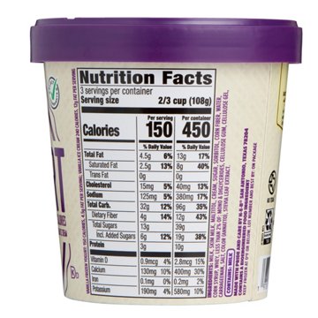 H-E-B Creamy Creations Vanilla Frozen Yogurt, 1 pt