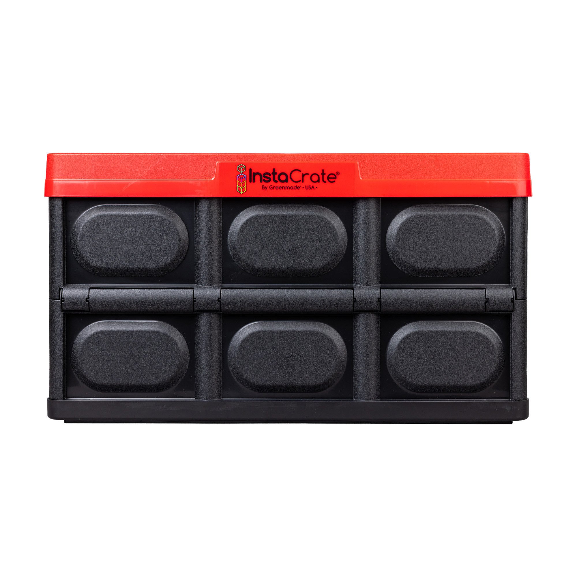 Greenmade InstaCrate Collapsible Storage - Black & Red - Shop