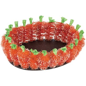 Destination Holiday Bottle Brush Carrot Easter Basket