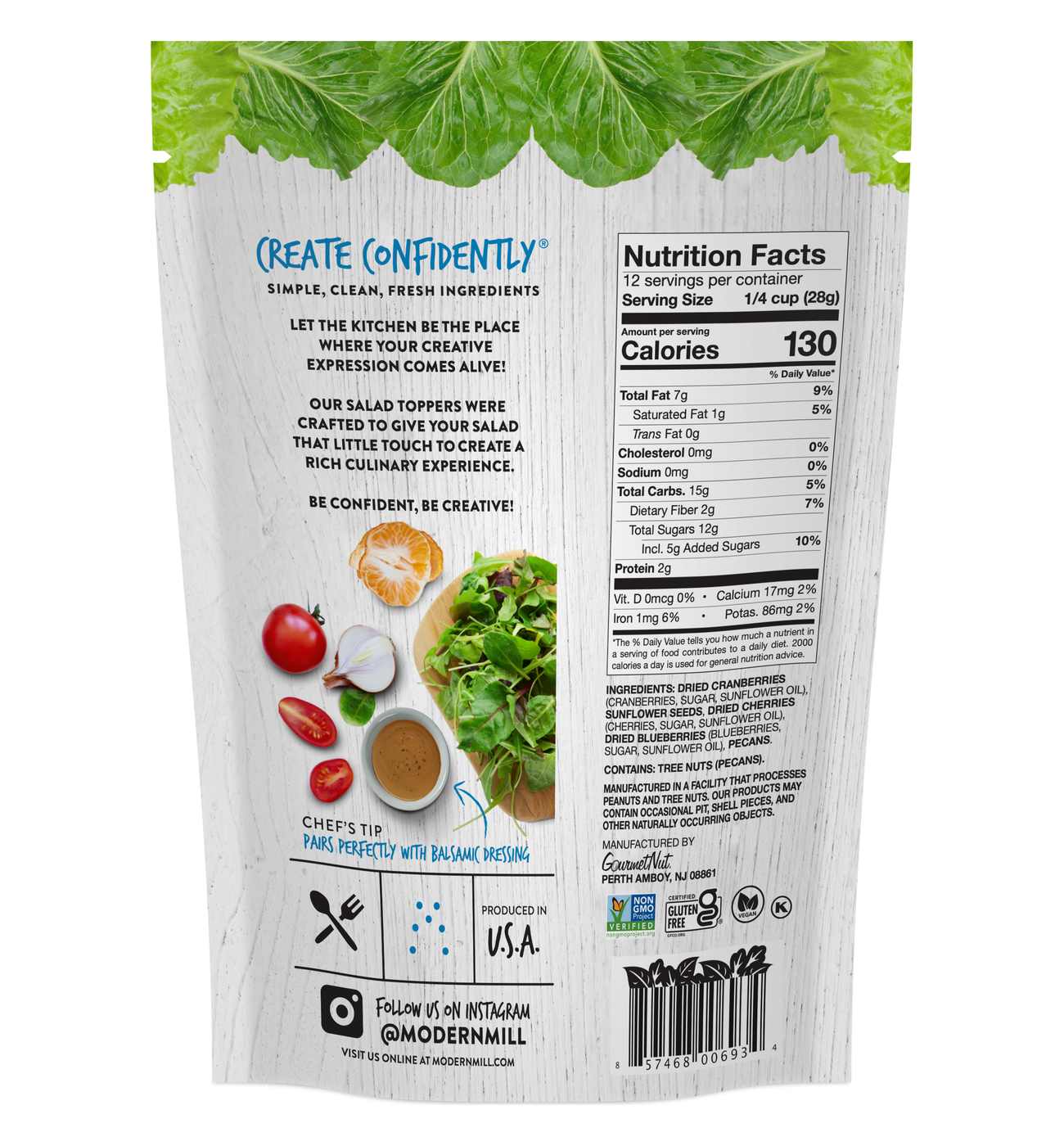 Modern Mill Summer Symphony Salad Topper; image 2 of 2