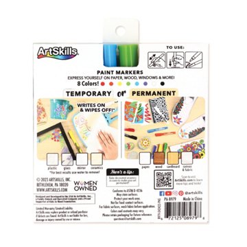 ArtSkills Classic Paint Markers, 8 pk