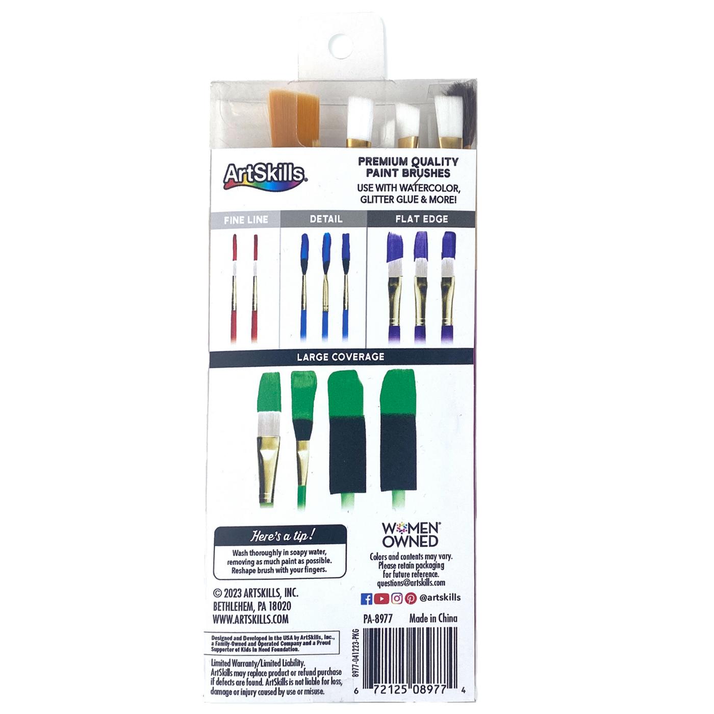 ArtSkills Paint Brushes; image 1 of 2