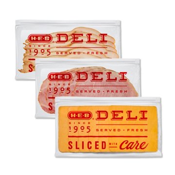 H-E-B Deli Post Oak Turkey, Ham & Cheddar Cheese Trio Pack Bundle, Sandwich Sliced, 1.5 lb