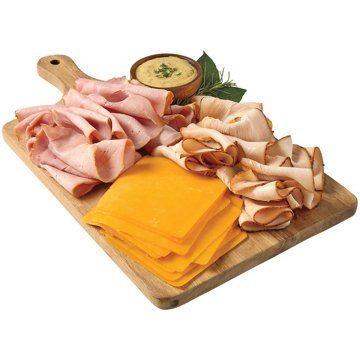 H-E-B Deli Post Oak Turkey, Ham & Cheddar Cheese Trio Pack Bundle, Sandwich Sliced, 1.5 lb