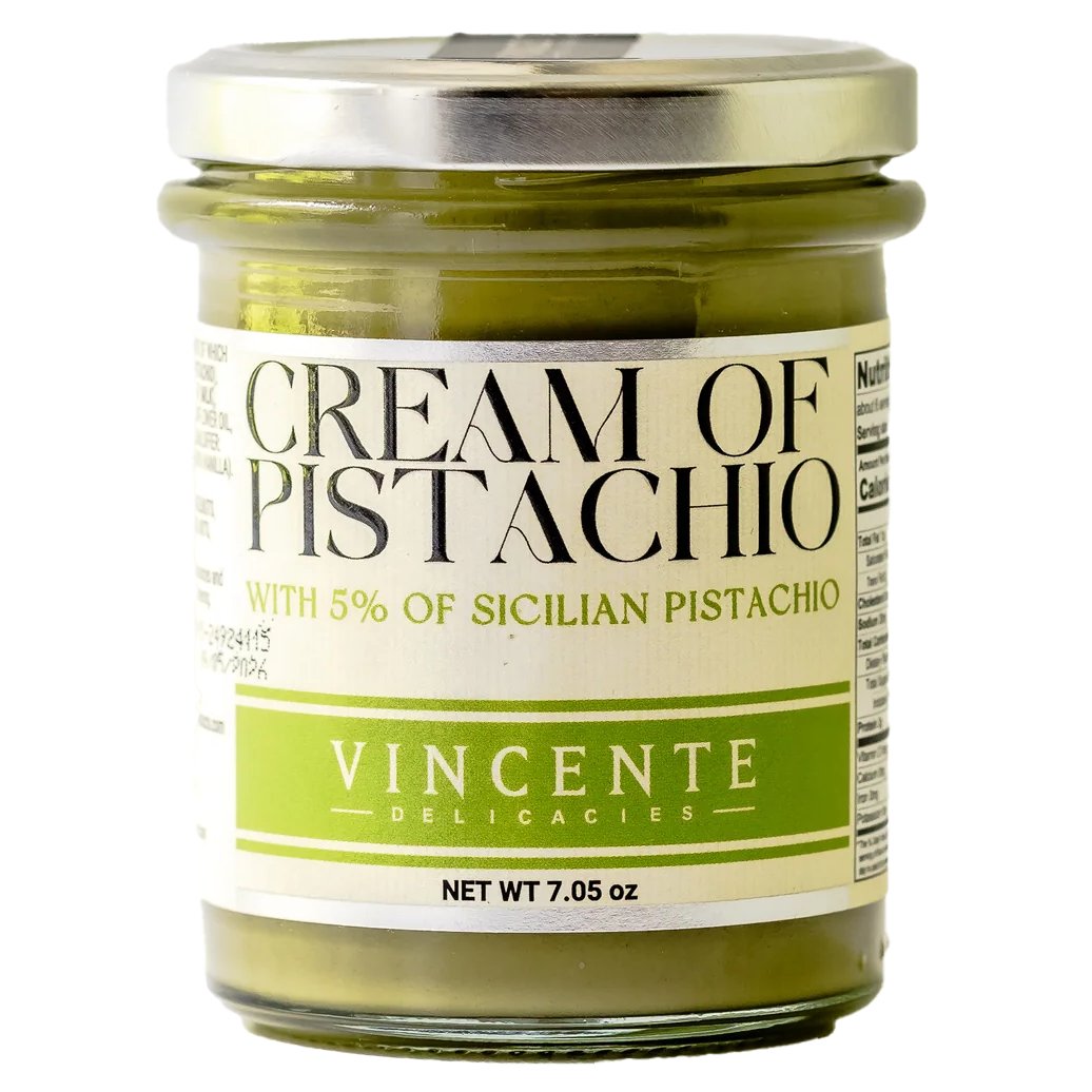 Vincente Cream Of Pistachio With Sicilian Pistachios, 7.05 oz