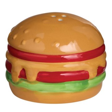 Destination Holiday Salt or Pepper Shaker - Hamburger
