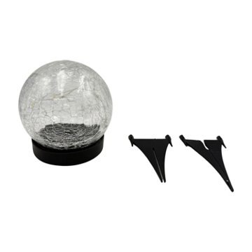 Destination Holiday Solar Crackle Balls, 2 pk