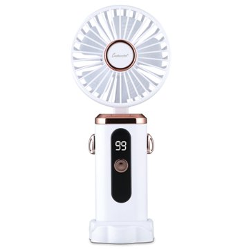 CE North America Handheld Rechargeable Fan, 4''