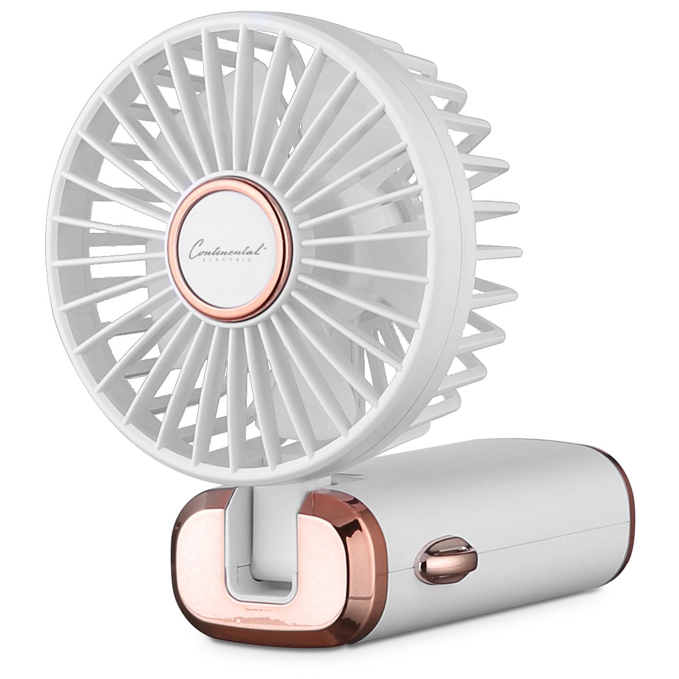 CE North America Handheld Rechargeable Fan; image 4 of 4