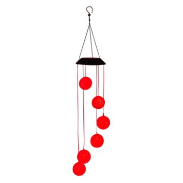 Destination Holiday Solar RGB Hanging Globes