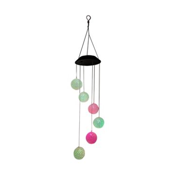 Destination Holiday Solar RGB Hanging Globes