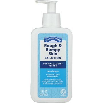 Hill Country Fare Rough & Bumpy Skin Lotion with Salicylic Acid - Fragrance Free