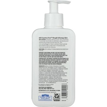 Hill Country Fare Rough & Bumpy Skin Lotion with Salicylic Acid - Fragrance Free
