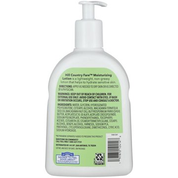 Hill Country Fare Moisturizing Lotion - Normal to Dry Sensitive Skin, Fragrance Free