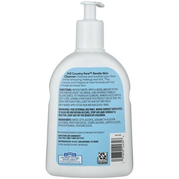 Hill Country Fare Gentle Skin Cleanser - Normal to Dry Skin, Fragrance Free