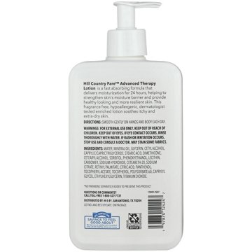 Hill Country Fare Advanced Therapy Lotion - Extra Dry Sensitive Skin, Fragrance Free