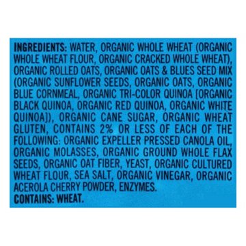 Dave's Killer Bread Organic Oats & Blues Sliced Bread