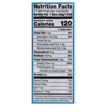 Dave's Killer Bread Organic Oats & Blues Sliced Bread