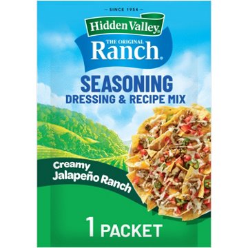 Hidden Valley Original Ranch Creamy Jalapeno Ranch Seasoning Dressing & Recipe Mix, 1 oz