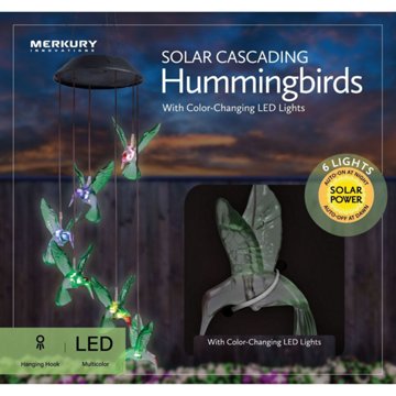 Merkury Innovations Hummingbirds Hanging Mobile