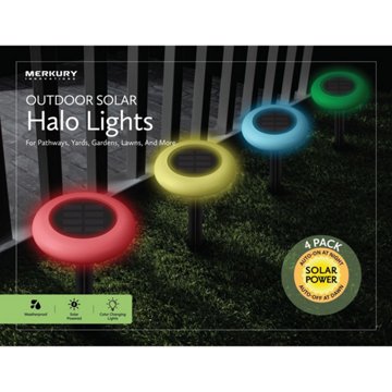 Merkury Innovations Outdoor Halo Lights