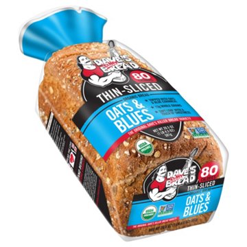Dave's Killer Bread Organic Oats & Blues Thin Sliced Bread