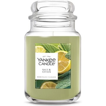 Yankee Candle Sage & Citrus Scented Jar Candle