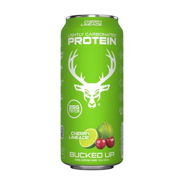 Bucked Up Lightly Carbonated 25g Protein Drink - Cherry Limeade
