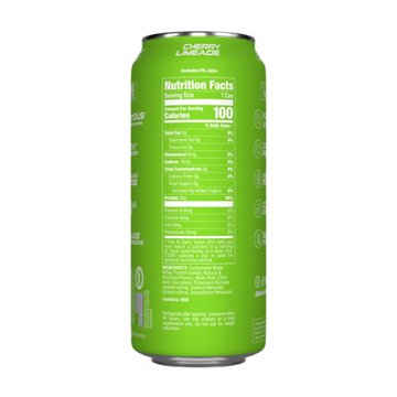Bucked Up Lightly Carbonated 25g Protein Drink - Cherry Limeade