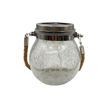 Destination Holiday Solar Fairy Light Glass