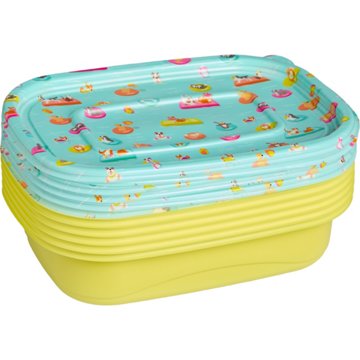 Destination Holiday Pool Pets Food Prep Storage, 12 pc