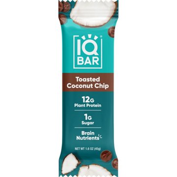 IQBar 12g Plant Protein Bar - Toasted Coconut Chip