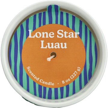 Destination Holiday Lone Star Luau Scented Orange Candle, 8 oz