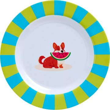 Destination Holiday Appetizer Plates - Dogs, 4 pk
